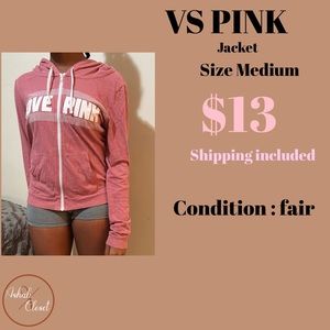 VS PINK lounge jacket